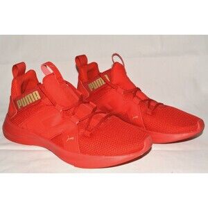 PUMA Women’s Sz 8.5 Enzo 2 Mesh Training Sneakers Red EUR 39 Athletic Shoes